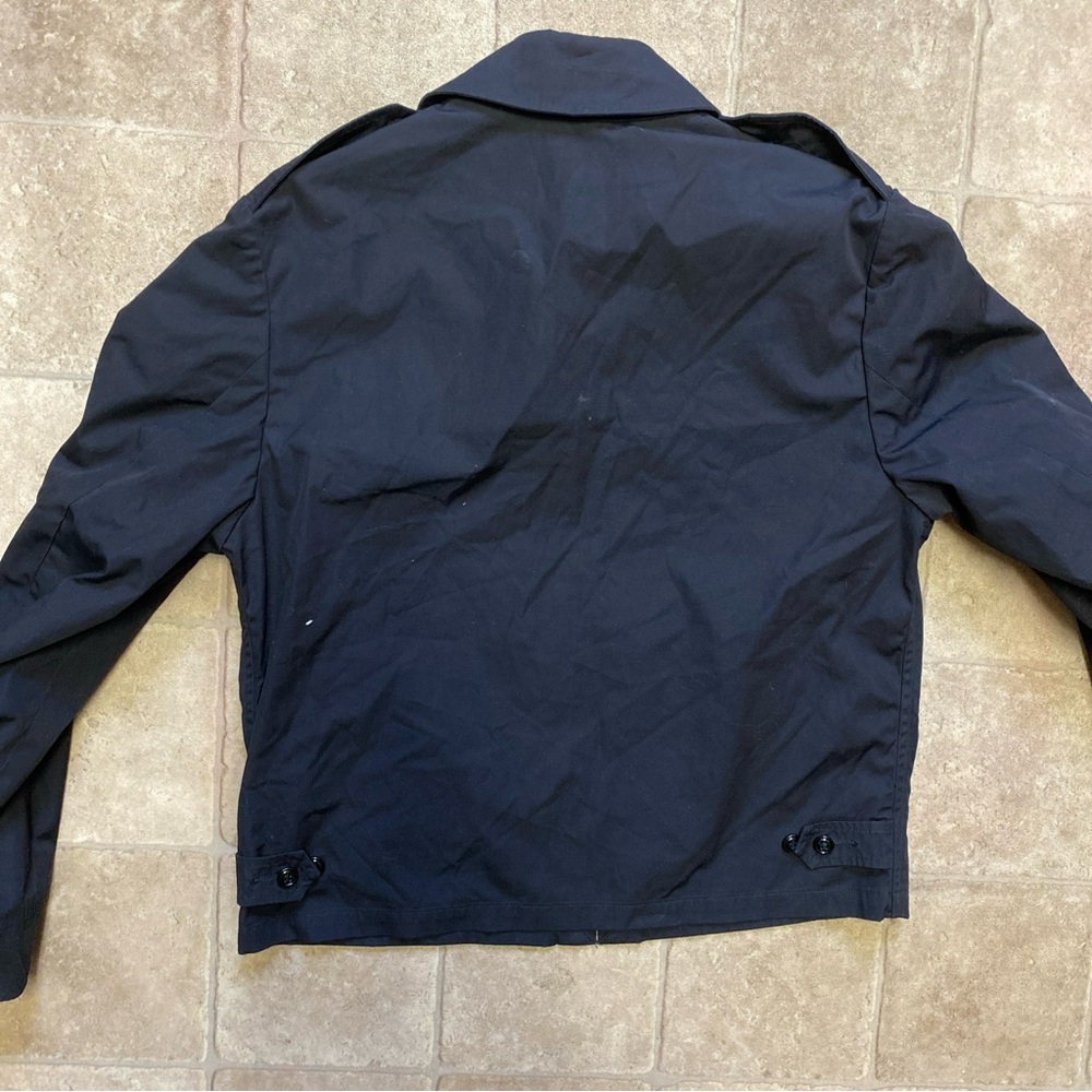 Basic Jacket Blue L Measurement Good Condition Vtg - image 5